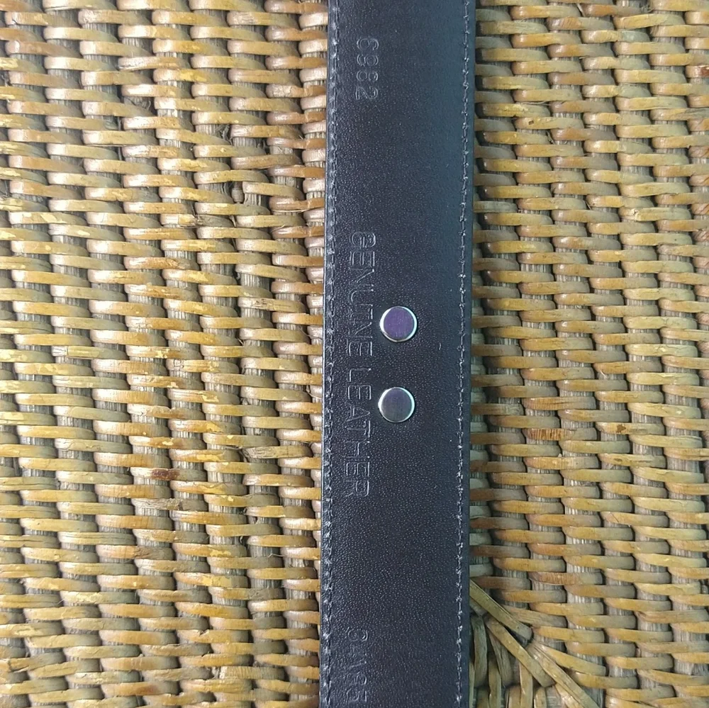 Western Rodeo Cowgirl leather belt with conchos ranch festival